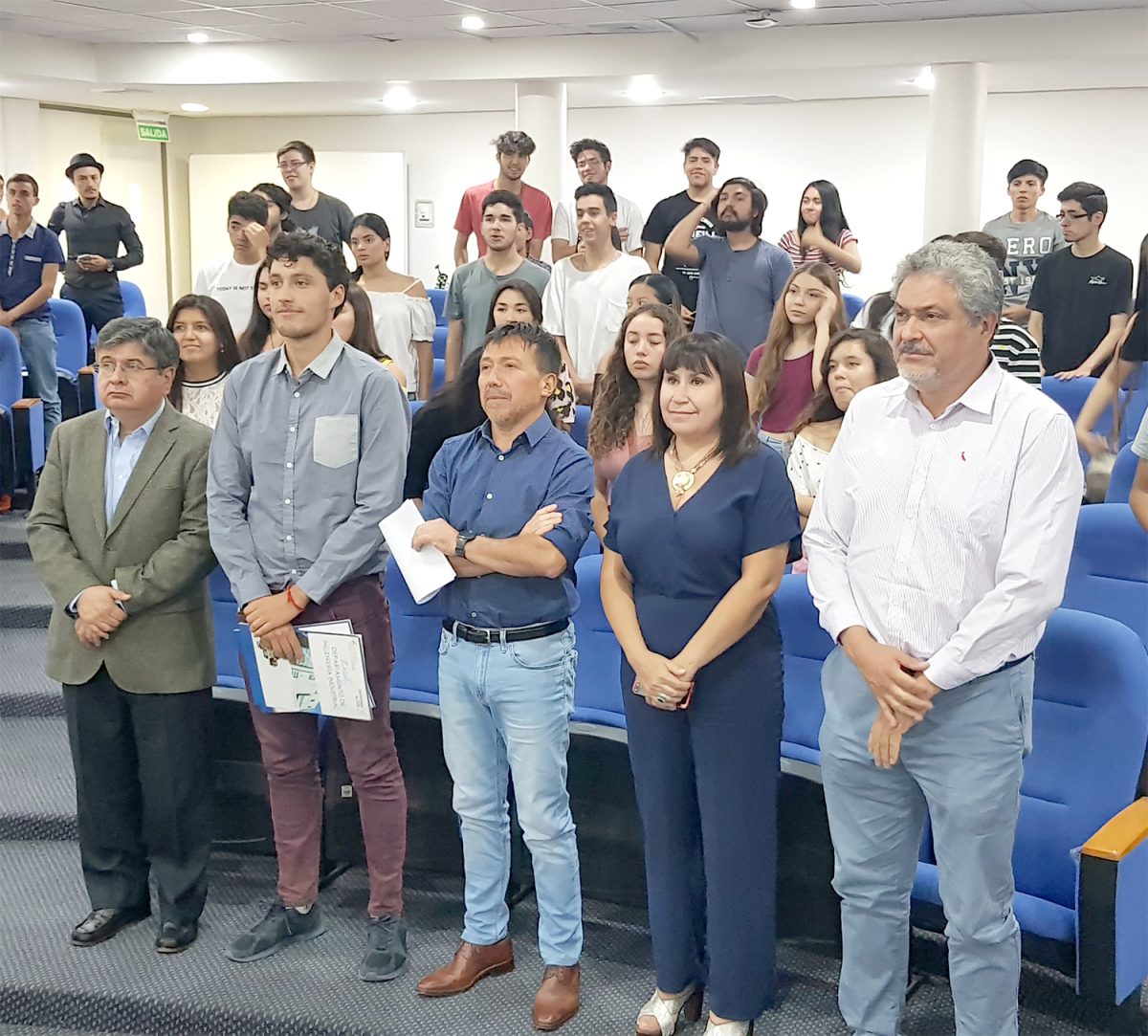 Bienvenida A Nuevos Estudiantes De Jornada Diurna Del Departamento De ...